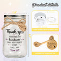 Thank You Gifts for Women, Appreciation Gifts for Women, Mason Jar Light, view 4