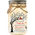 Sympathy Gifts for Loss of Loved One, Cardinal Memorial Gift, Mason Jar