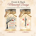 Sympathy Gifts for Loss of Loved One, Cardinal Memorial Gift, Mason Jar, view 2