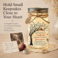 Sympathy Gifts for Loss of Loved One, Cardinal Memorial Gift, Mason Jar, view 5