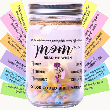 (MOM) Light Bible Jar - 92 Handmade Verses LED Jar