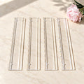 Crystal Clear Mahjong Racks, Set of 4, view 2