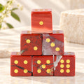 Natural Gemstone Mahjong Dice, Set of 6, view 16