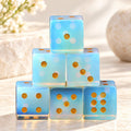 Natural Gemstone Mahjong Dice, Set of 6, view 20