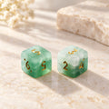 Green Fluorite Mahjong Dice, Set of 2, view 2