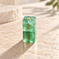 Green Fluorite Mahjong Dice, Set of 2, view 4