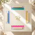 Iridescent Wave Mahjong Racks, Set of 4, view 7