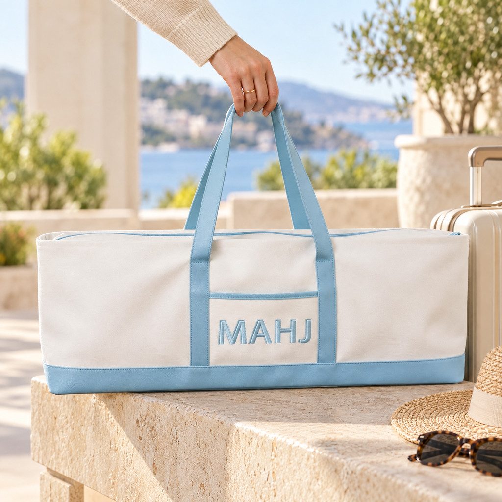 Long Mahjong Tote Bag, view 2