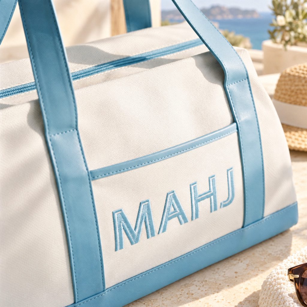 Long Mahjong Tote Bag, view 4