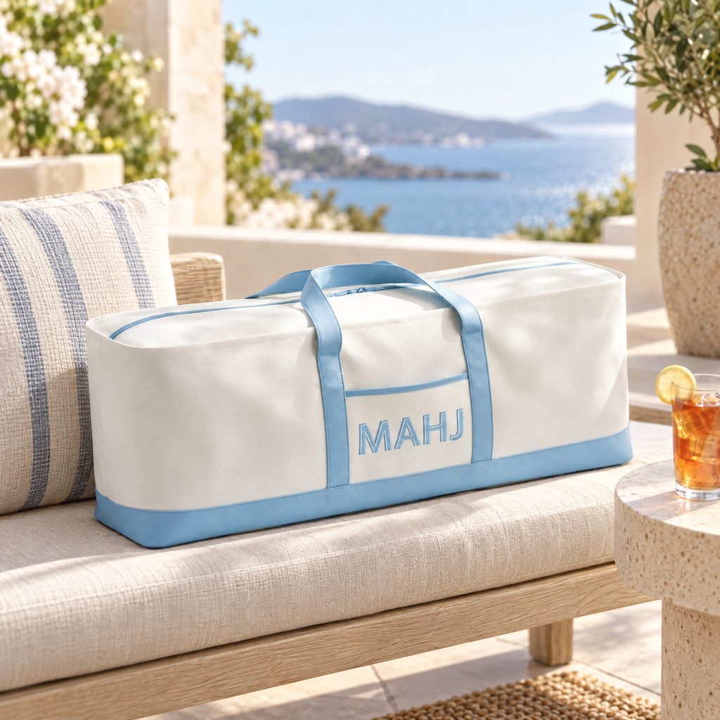 Long Mahjong Tote Bag, view 6