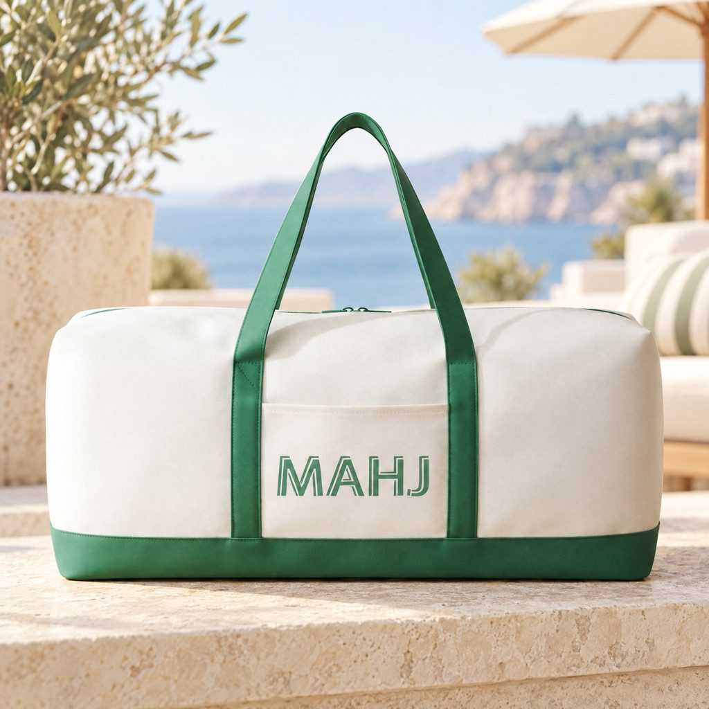 Long Mahjong Tote Bag, view 10