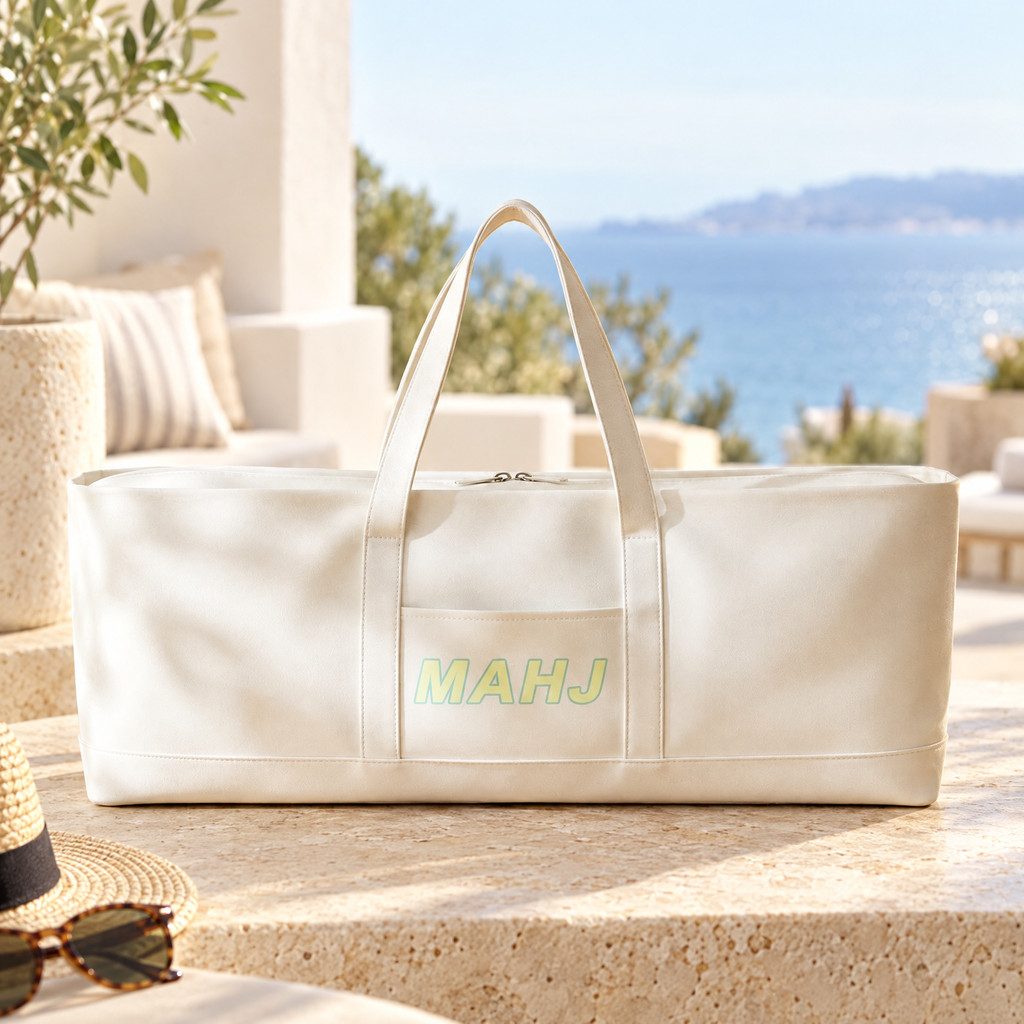 Long Mahjong Tote Bag, view 14