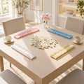 Pearl Shell Mahjong Racks, Set of 4, view 7