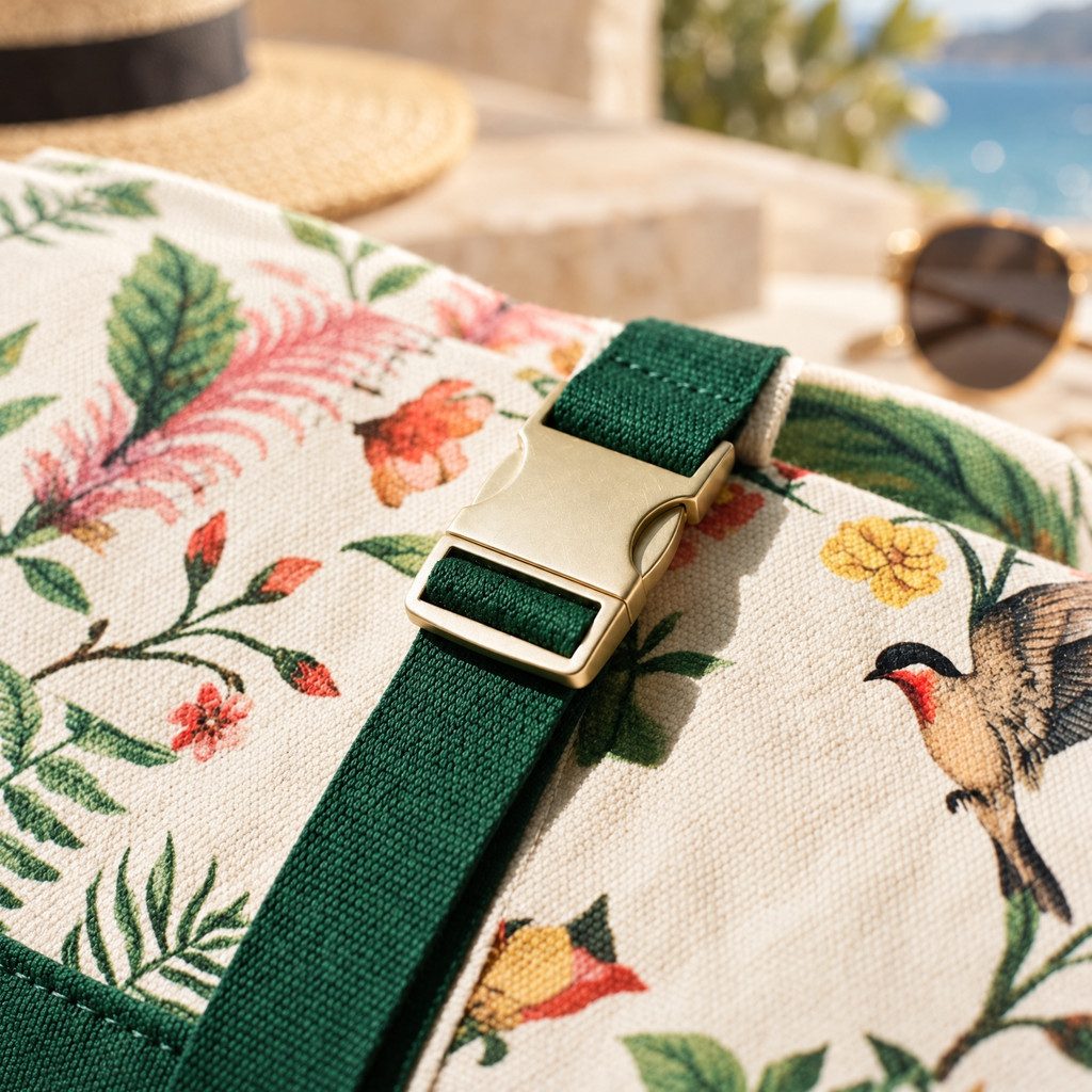 Printed Mahjong Tote Set, 4 Pieces, view 3