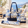 Printed Mahjong Tote Set, 4 Pieces, view 9