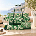 Printed Mahjong Tote Set, 4 Pieces, view 12