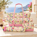 Printed Mahjong Tote Set, 4 Pieces, view 13