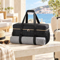 Quilted Mahjong Duffel Set, 3 Pieces, view 11