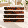 Tortoiseshell Mahjong Racks with Pushers, view 2