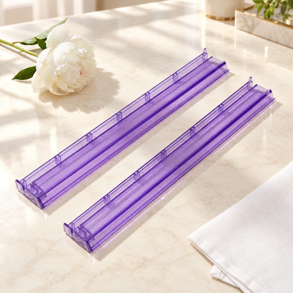 Violet Clear Mahjong Racks, Set of 4, product photo