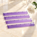 Violet Clear Mahjong Racks, Set of 4, view 3