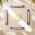 Violet Clear Mahjong Racks, Set of 4, view 6