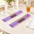 Violet Clear Mahjong Racks, Set of 4, view 8